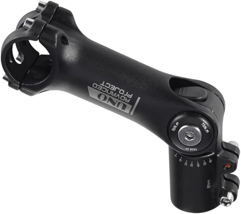 BESNIN Adjustable Bike Stem 0-120 Degree for 31.8 mm 90mm/110mm stem, Adjustable MTB Stem Mountain Bike Handlebar Stem for Bicycle, Road Bike, MTB, BMX, Cycling - Image 3